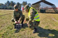 Military volunteers’ skills assessed