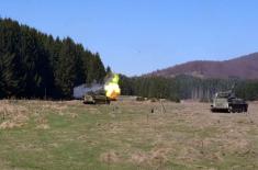 4th Army Brigade Howitzer Artillery Battalion conducts exercise