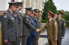 Chief of General Staff of Serbian Armed Forces Visits Romania