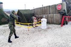 Провера обучености јединице Војске Србије за ангажовање у мировним операцијама