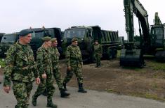 Завршне припреме за приказ способности Војске Србије „Гранит 2023“