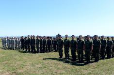 Final preparations for air defence exercise with live firing