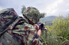 Regular Training in Serbian Armed Forces Infantry Units