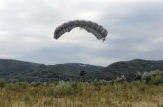 Members of 63rd Parachute Brigade display great competence