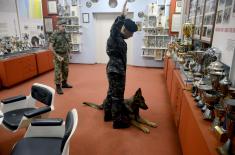 Training course in explosive ordnance detection