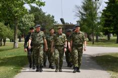 Visit to 2nd Missile Battalion of 250th Air Defence Missile Brigade
