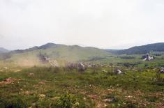 Soldiers and future NCOs in stationary camp