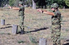Обука кандидата из грађанства за подофицире Војске Србије