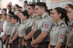Архијерејска литургија с молебаном поводом завршетка школовања кадета 