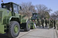 Обилазак јединица Војске Србије у Пожаревцу и Смедеревској Паланци