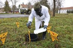 Collective training in SAF CBRN units
