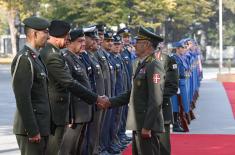Visit from Commander of National Guard Cyprus