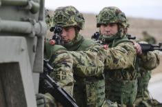 Припреме пешадијске чете Војске Србије за мировну операцију у Либану