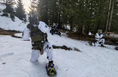 Members of 72nd Special Operations Brigade undergo winter training