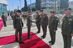 Chief of Serbian Armed Forces General Staff visiting Cyprus