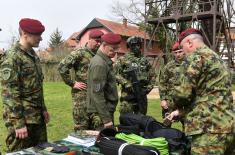 63rd Parachute Brigade conducts training in diversionary action