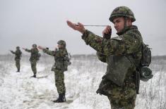 Теренска обука војника на служењу војног рока