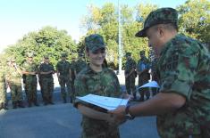 Završetak dobrovoljnog služenja vojnog roka generacije „mart 2017“ 