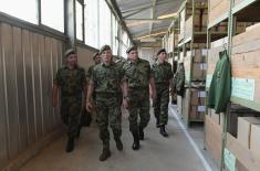 Visit to Military Facilities in Vicinity of Belgrade