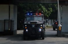 New armoured vehicles in MP units