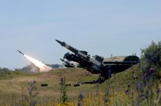 Serbian missileers and pilots successful at live firing in Bulgaria