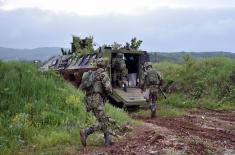 Regular Training in Serbian Armed Forces Infantry Units