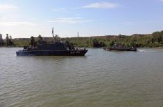 Live-fire training against targets on water