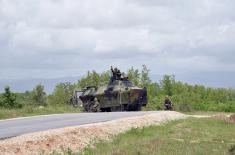 Infantry company ready for deployment to peacekeeping operation
