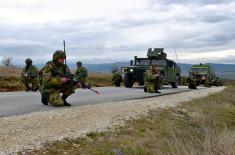 Provera obučenosti pešadijske čete Vojske Srbije za angažovanje u mirovnoj operaciji