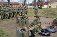 Војници децембарске генерације успешно прошли другу проверу обучености