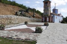 Војска Србије изводи инжињеријске радове у општини Бела Паланка