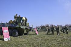 Обилазак јединица Војске Србије у Пожаревцу и Смедеревској Паланци