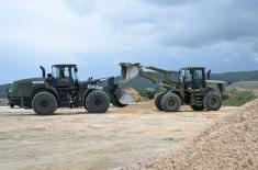Joint engineering training of members of the Serbian Armed Forces and the Ohio National Guard