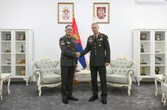 Visit from Commander of National Guard Cyprus