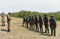 Pre-deployment preparations of SAF Infantry Company