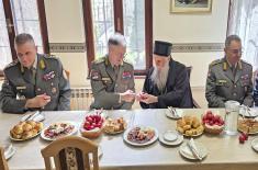 Васкршња литургија у Саборној цркви у Београду