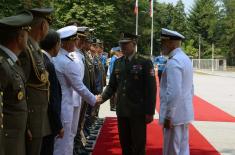 Visit from Italian Chief of Defence