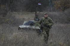 Stationary Camping of Soldiers on Military Service