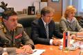Minister Rodic receives Greek CHOD