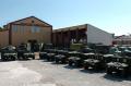 Delivery of Humvee terrain vehicles