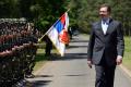 Minister Vucic with female members of SAF