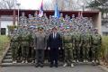 Seeing off the SAF contingent to the UN multinational operation in the Central African Republic