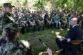 Minister Vucic with female members of SAF