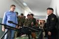 Defence minister visited Special brigade
