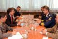 Састанак министра одбране са начелником Генералштаба Румуније 