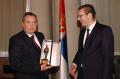 Minister Vucic meets Deputy Prime Minister of the Russian Federation Rogozin