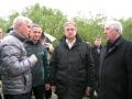 Ministers Rodic and GlamoÄ�iÄ� visit flooded areas