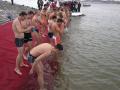 Swimming for the Holy Cross