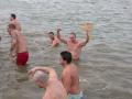 Swimming for the Holy Cross