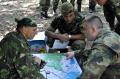 General Dikovic at the joint training of the members of Serbian, Romanian and the U.S. forces